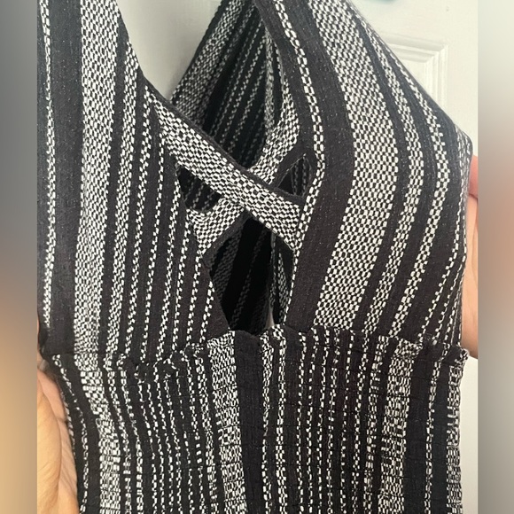 Black Striped Jumpsuit - Picture 2 of 4